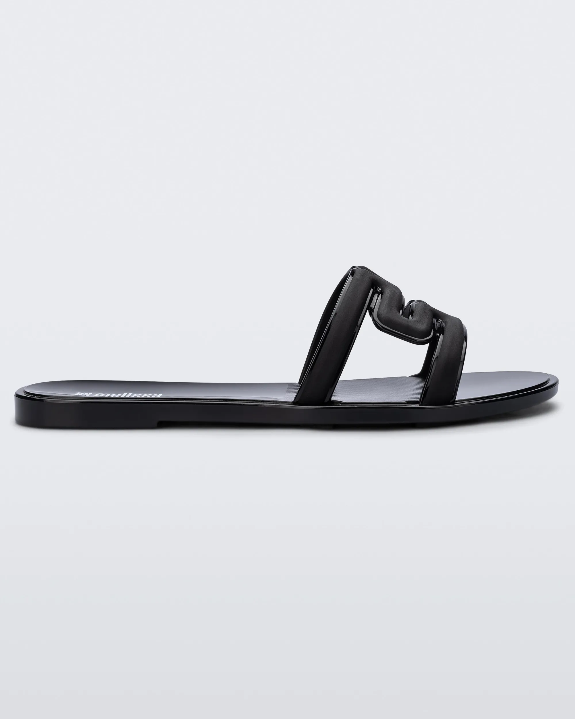 Sale Melissa M Slide Black