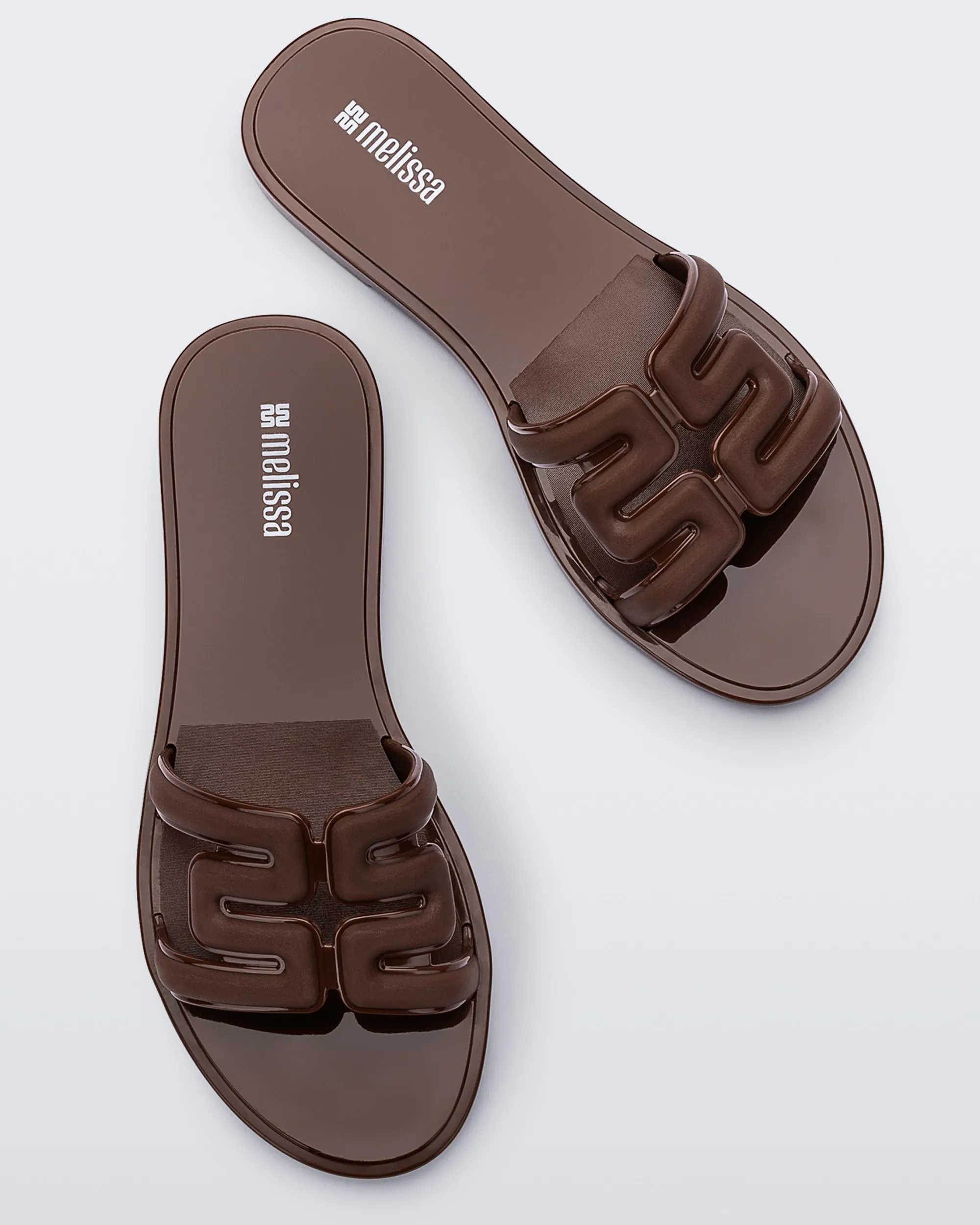 Hot Melissa M Slide Brown