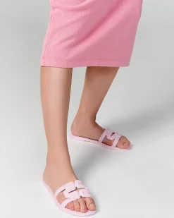 Outlet Melissa M Slide Light Pink