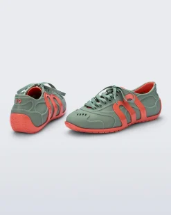 Clearance Melissa Motion Orange/Green