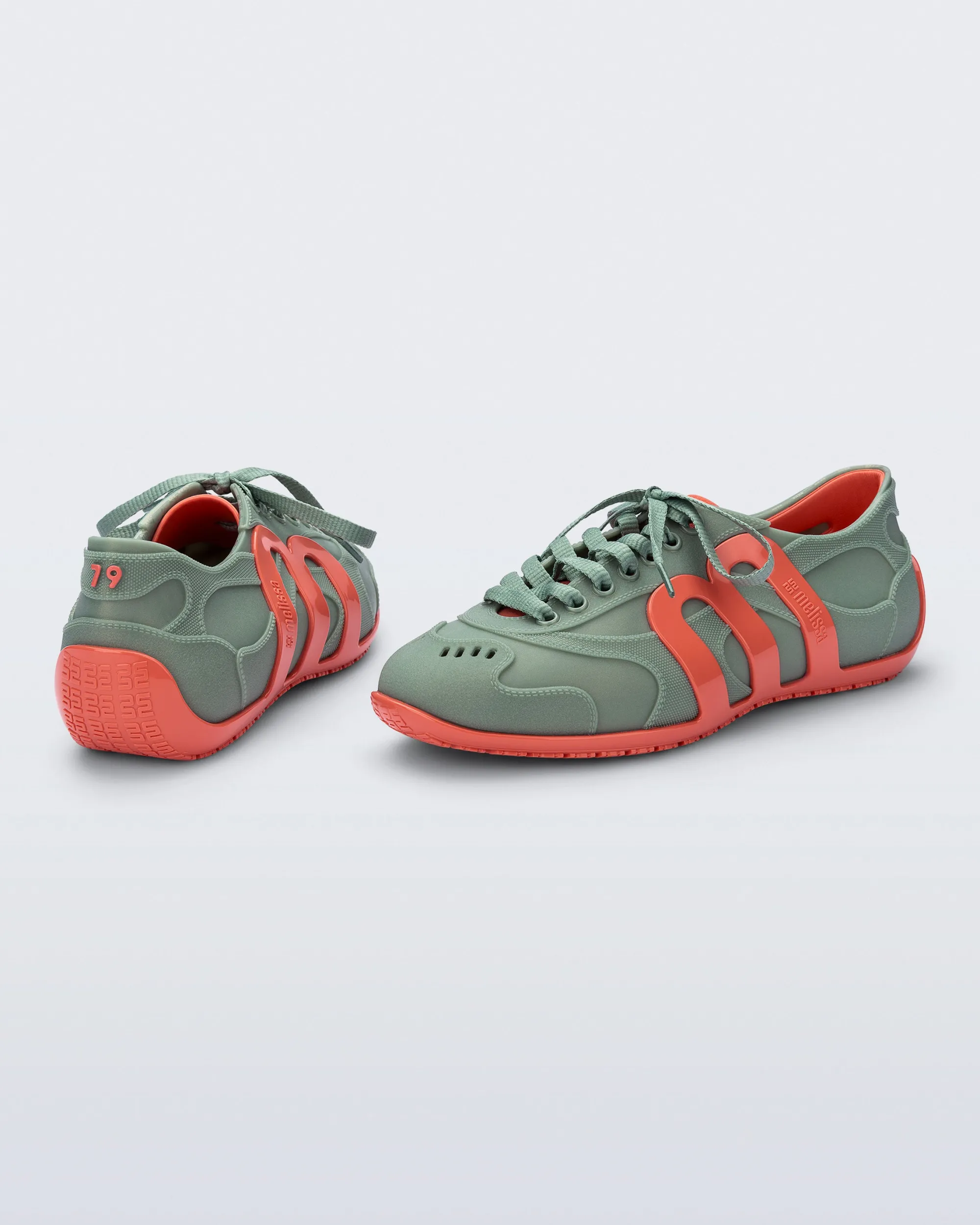 Clearance Melissa Motion Orange/Green
