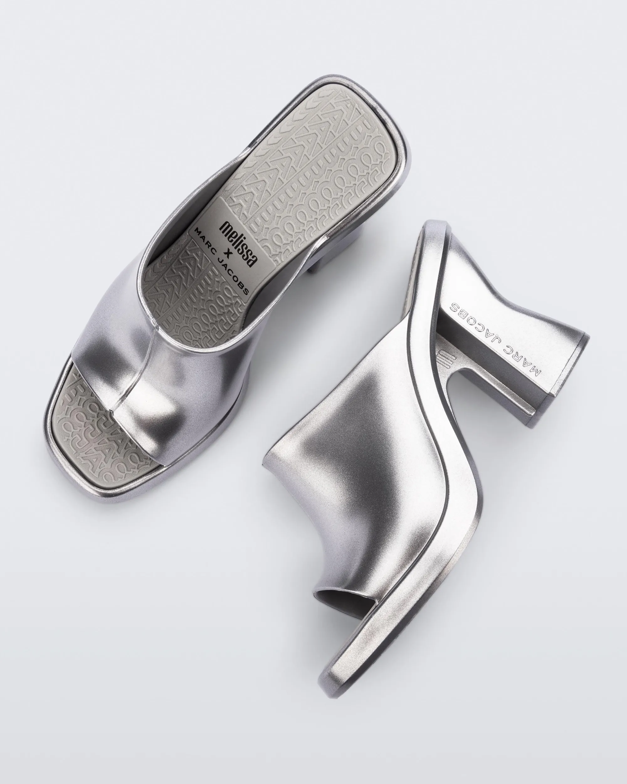 Outlet Melissa Mule Silver
