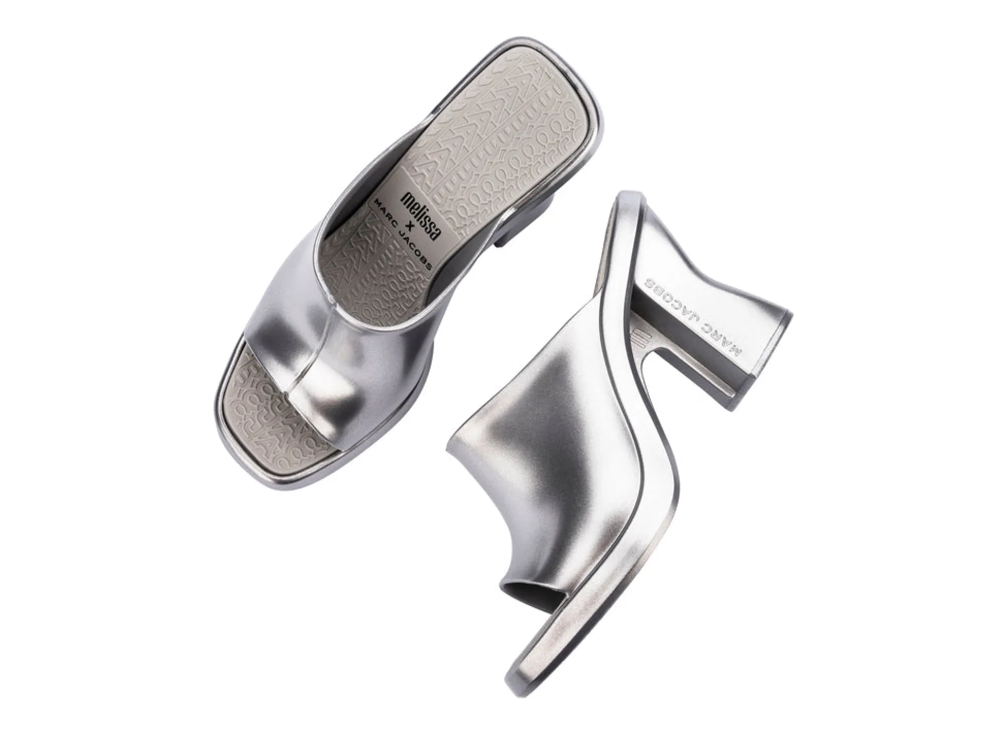 Outlet Melissa Mule Silver
