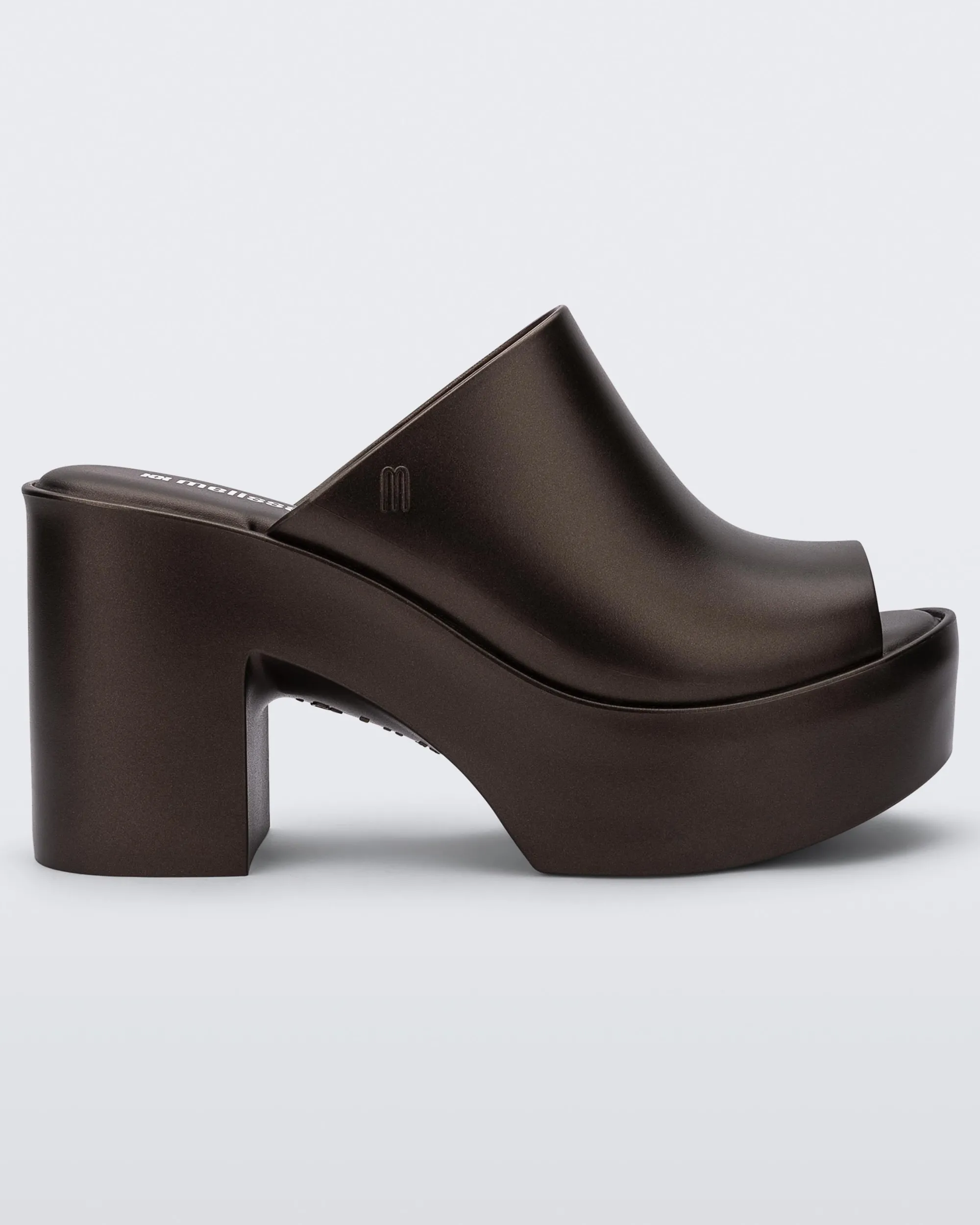 Online Melissa Mule Hype Bronze