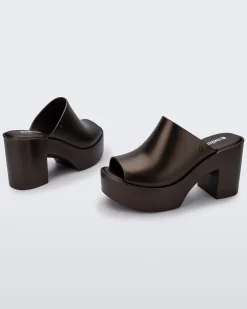 Online Melissa Mule Hype Bronze