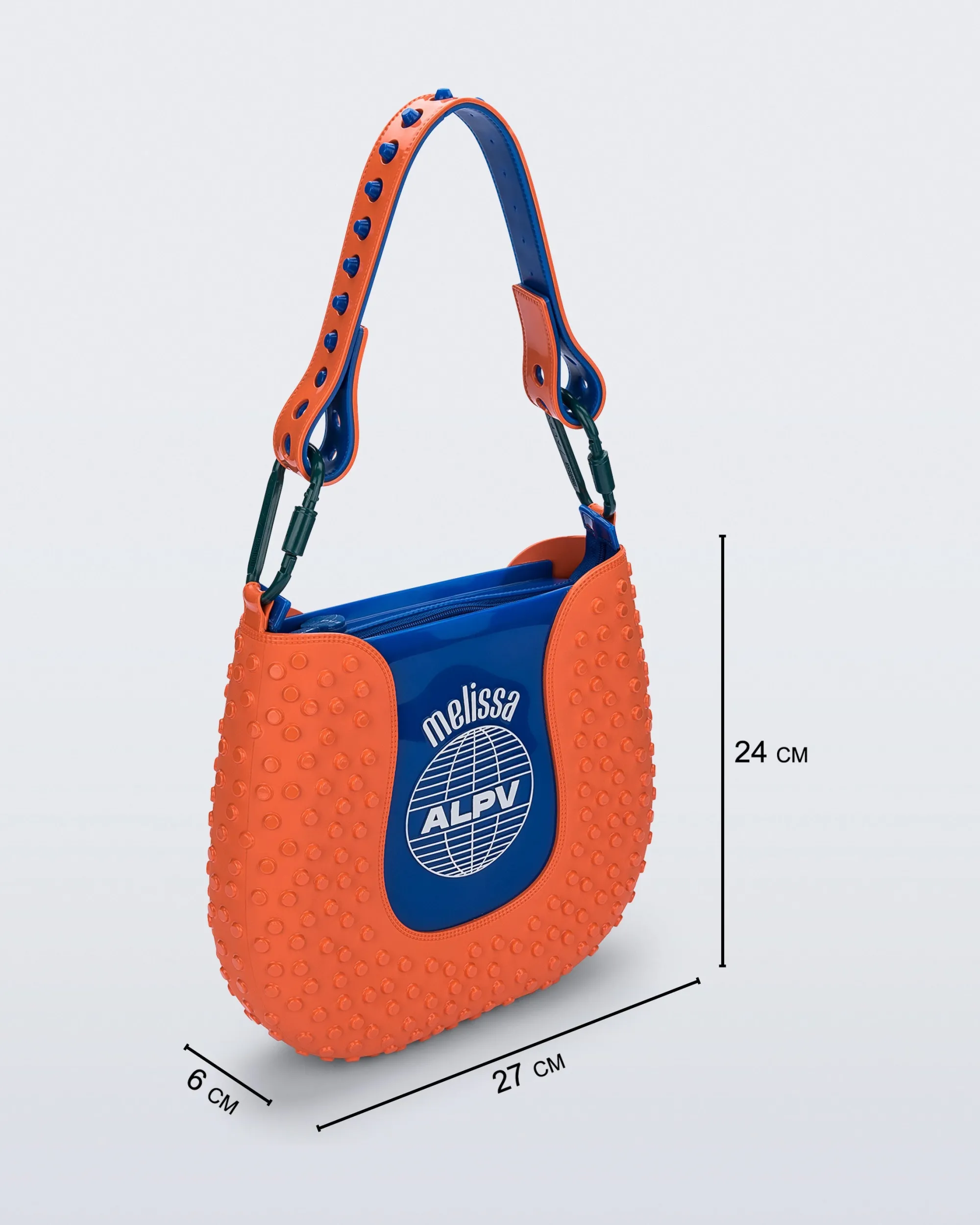 Online Melissa Nina Bag Orange/Blue