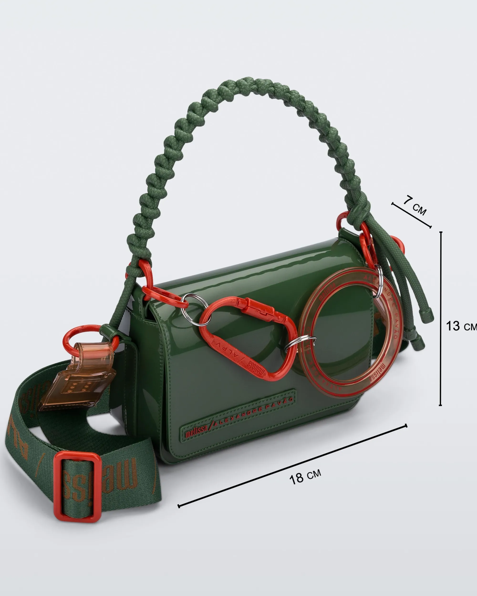 Online Melissa Olga Bag Dark Green