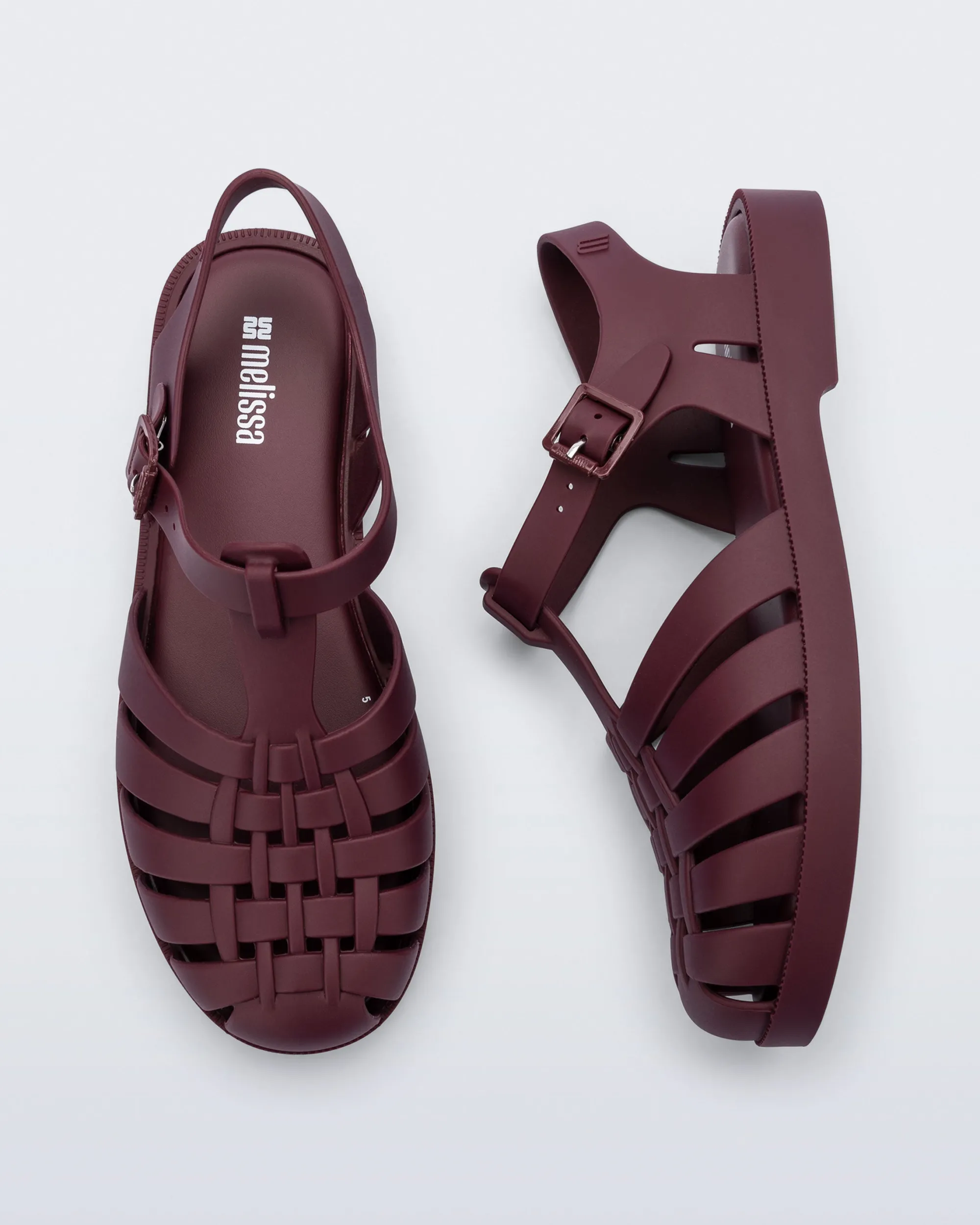 New Melissa Possession Matte Burgundy