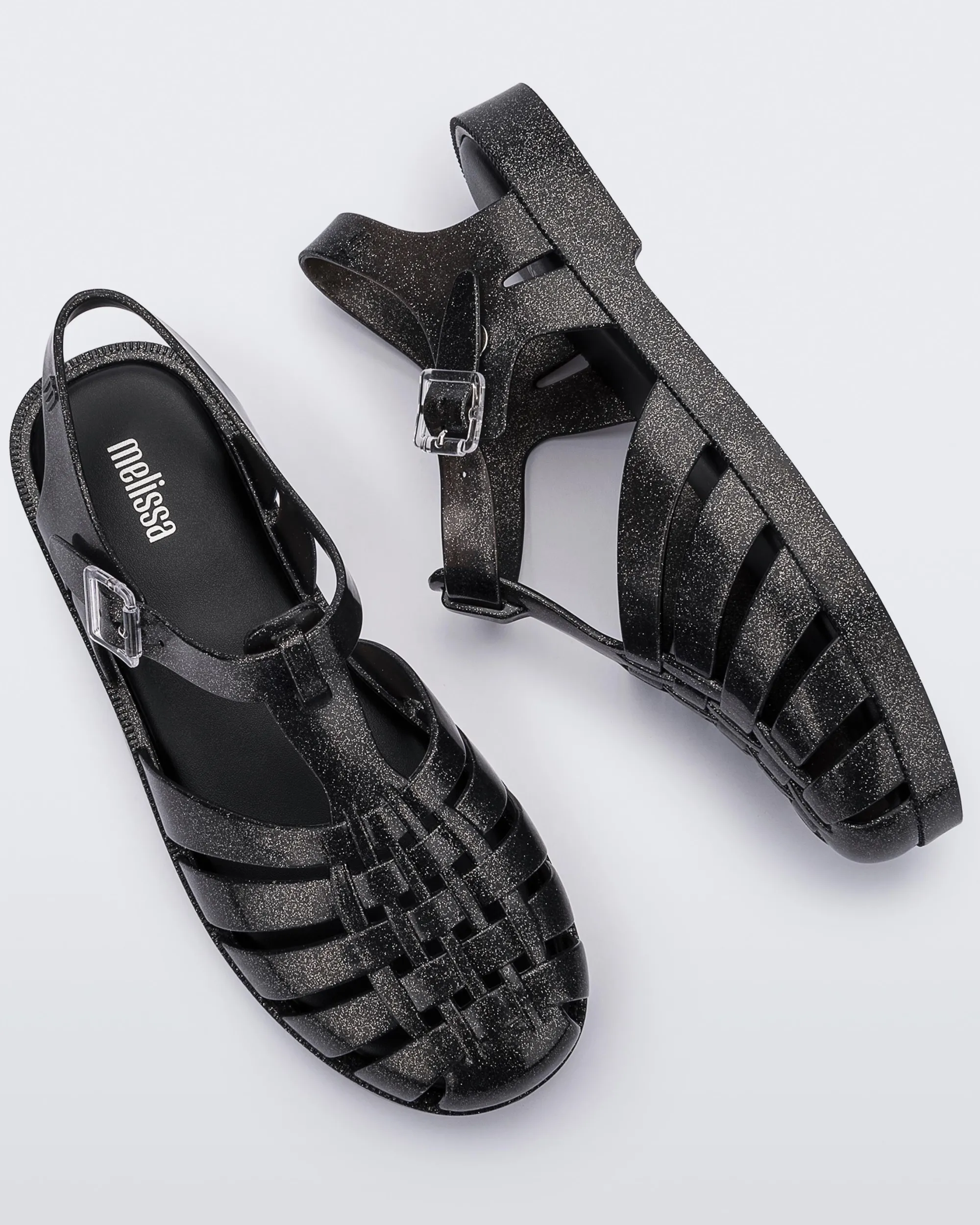 New Melissa Possession Glitter Black