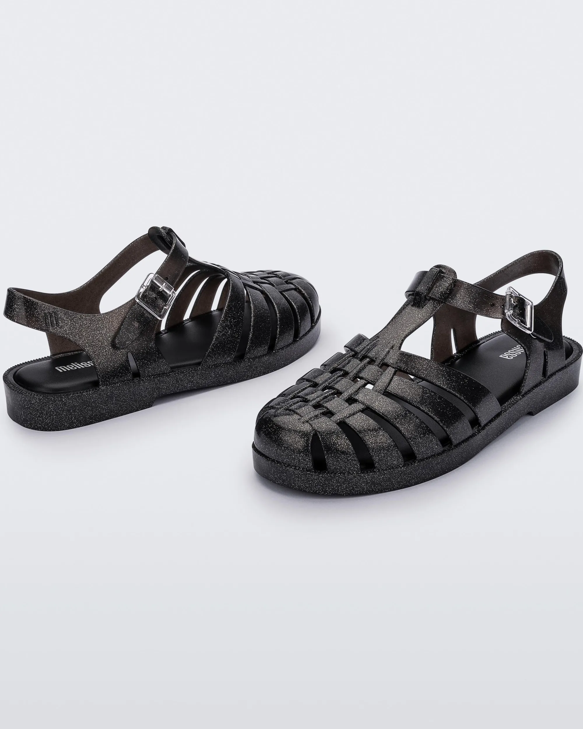 New Melissa Possession Glitter Black