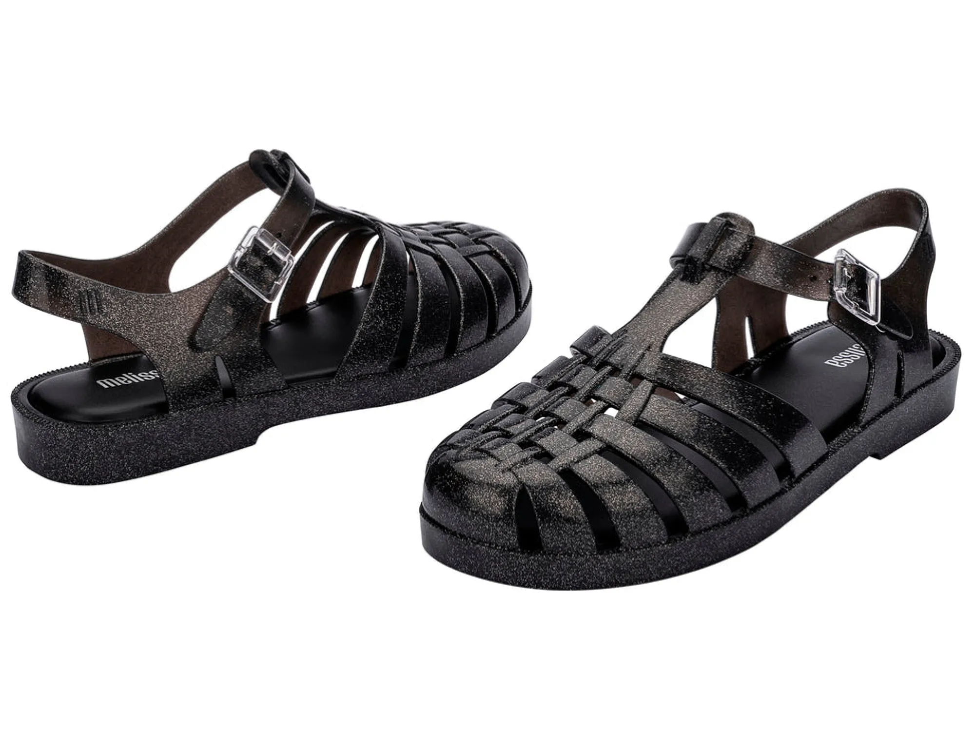 New Melissa Possession Glitter Black