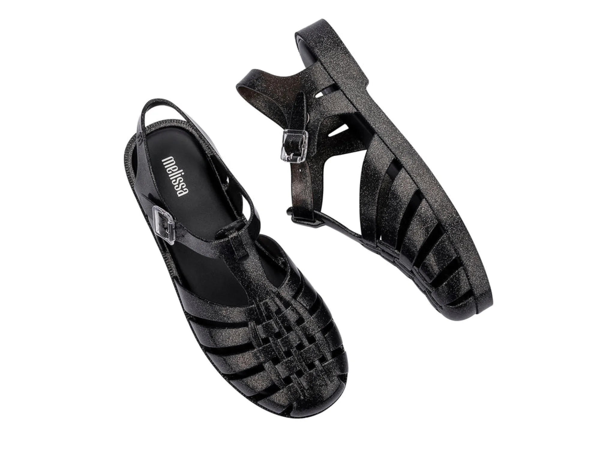 New Melissa Possession Glitter Black