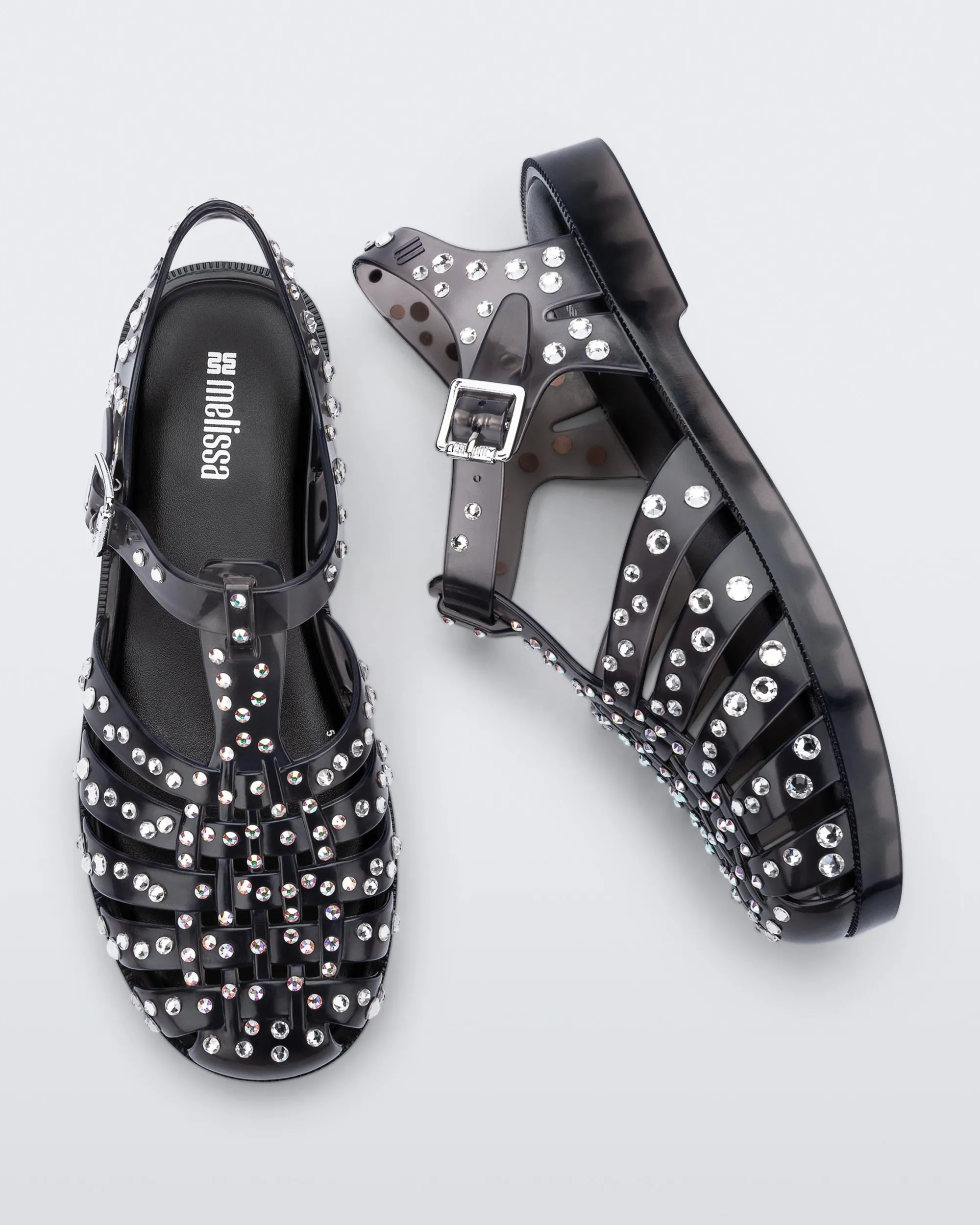 Online Melissa Possession Crystals Smokey Black