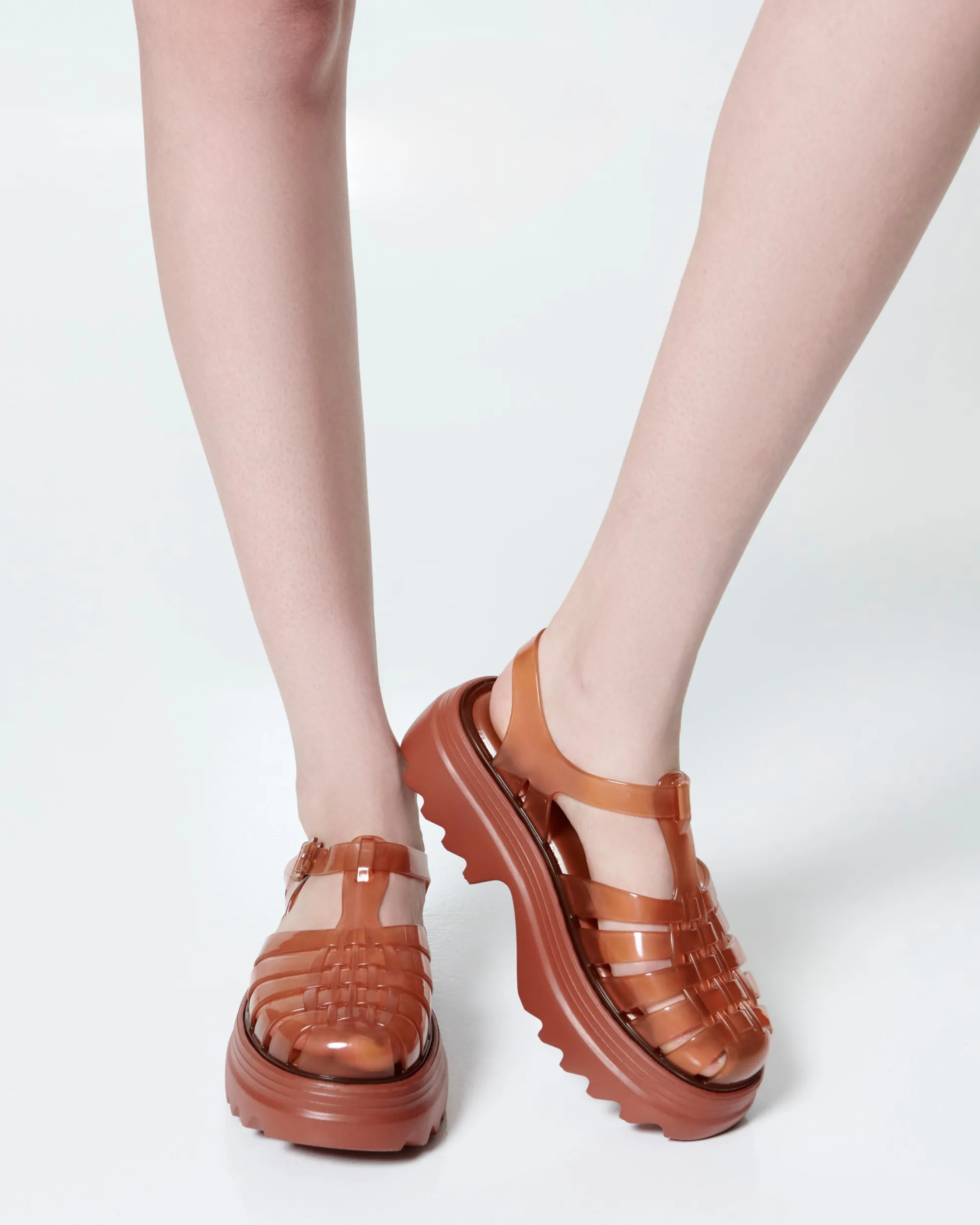 Outlet Melissa Possession Platform II Transparent Brown