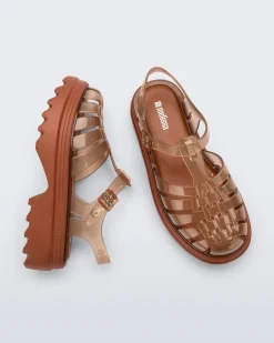 Outlet Melissa Possession Platform II Transparent Brown