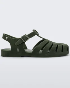 Outlet Melissa Possession Velvet Green Flocked
