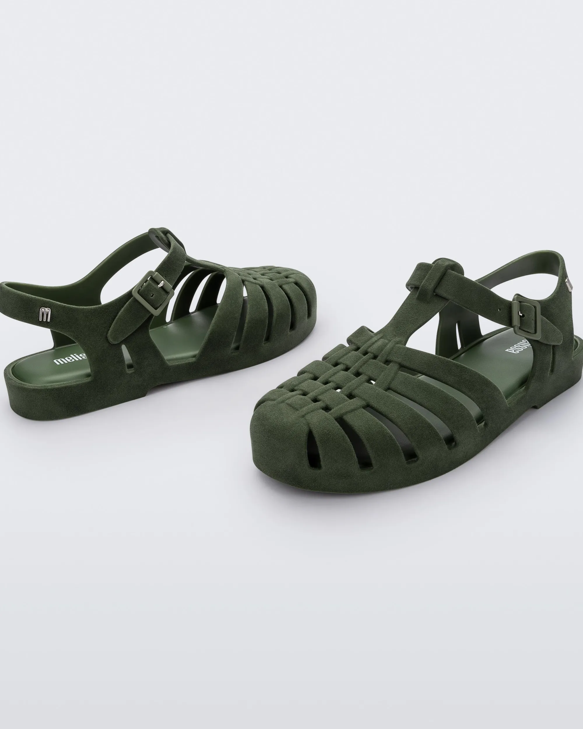 Outlet Melissa Possession Velvet Green Flocked