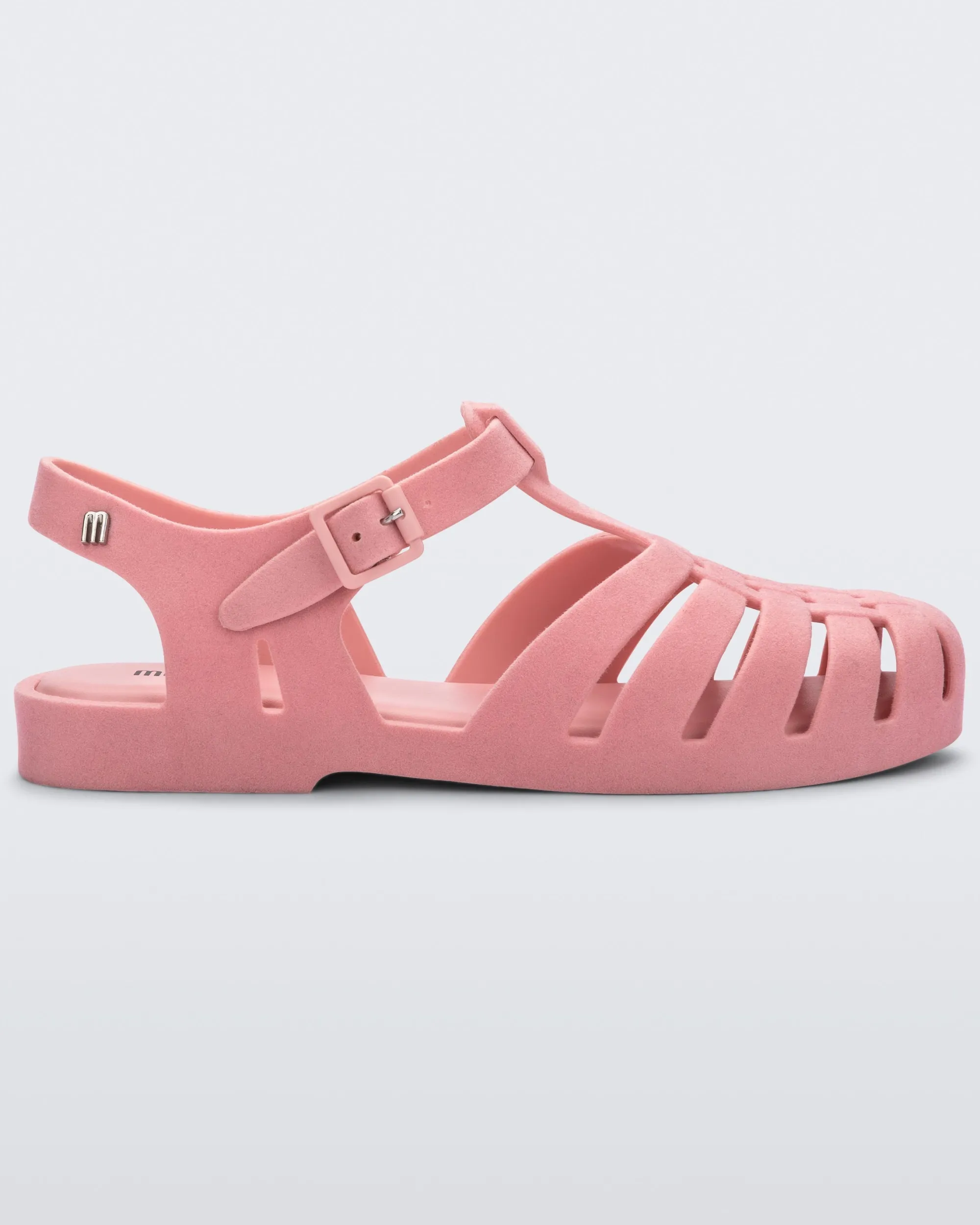 Outlet Melissa Possession Velvet Pink Flocked