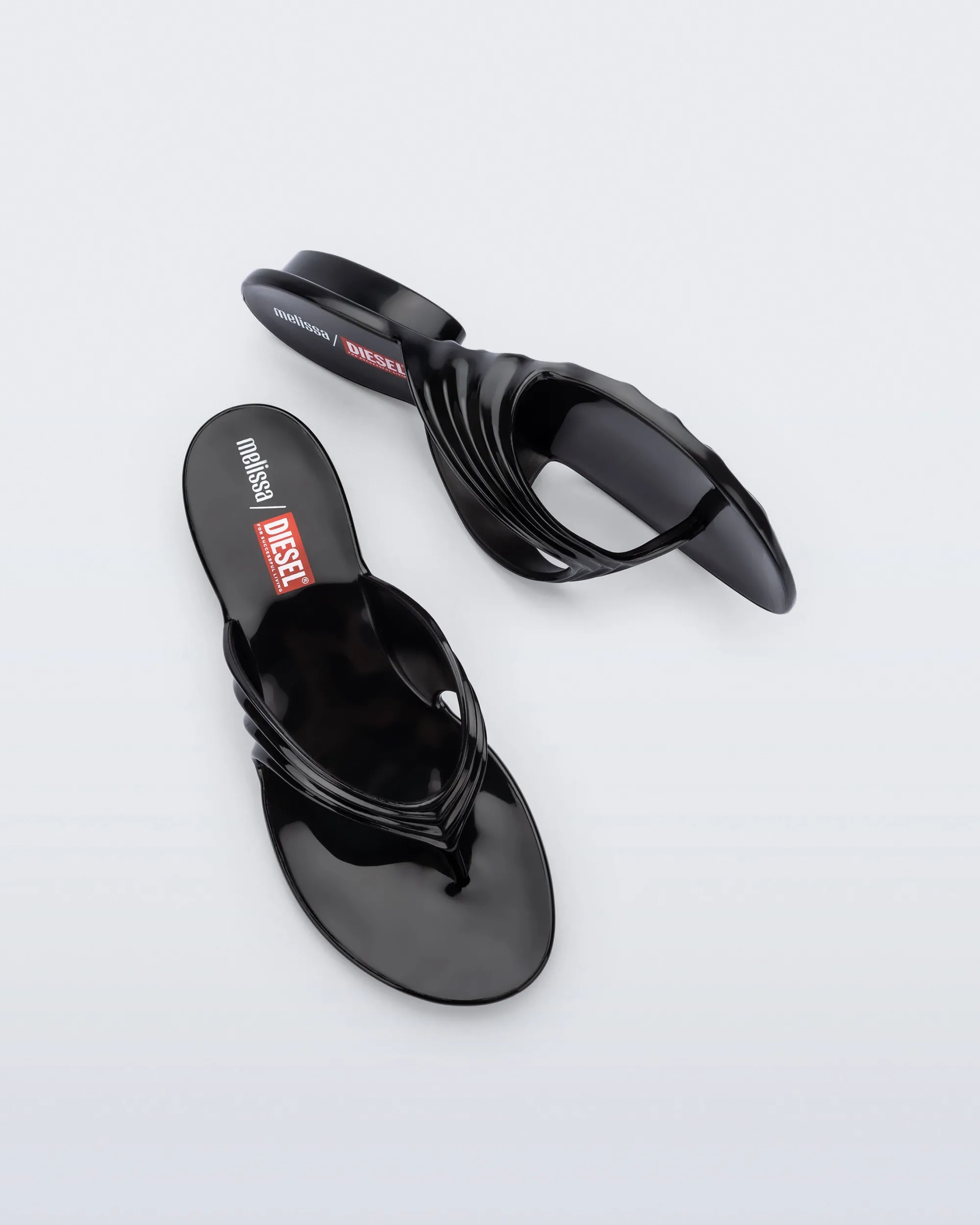 Melissa Quantum Flip Flop Black
