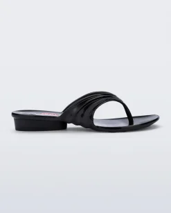 Melissa Quantum Flip Flop Black