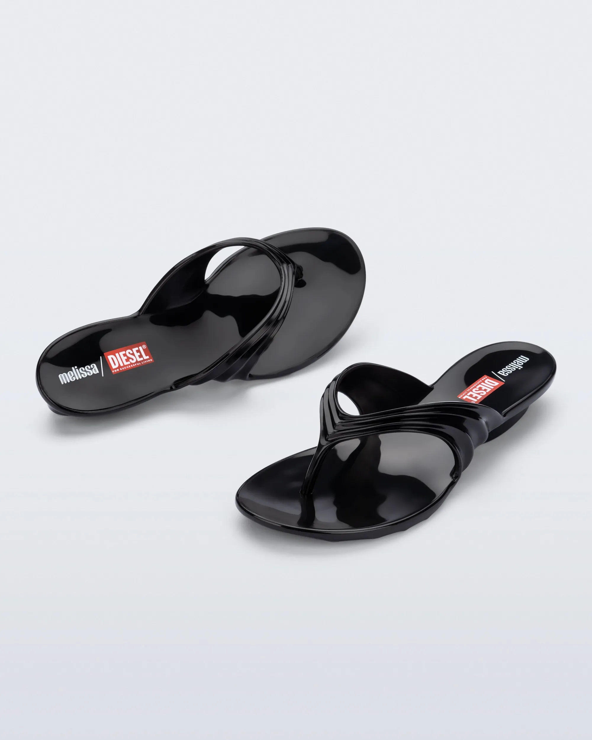 Melissa Quantum Flip Flop Black