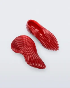 Best Melissa Quantum Sneaker Transparent Red