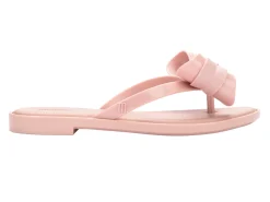 Melissa Slim Flip Flop Glitter Pink