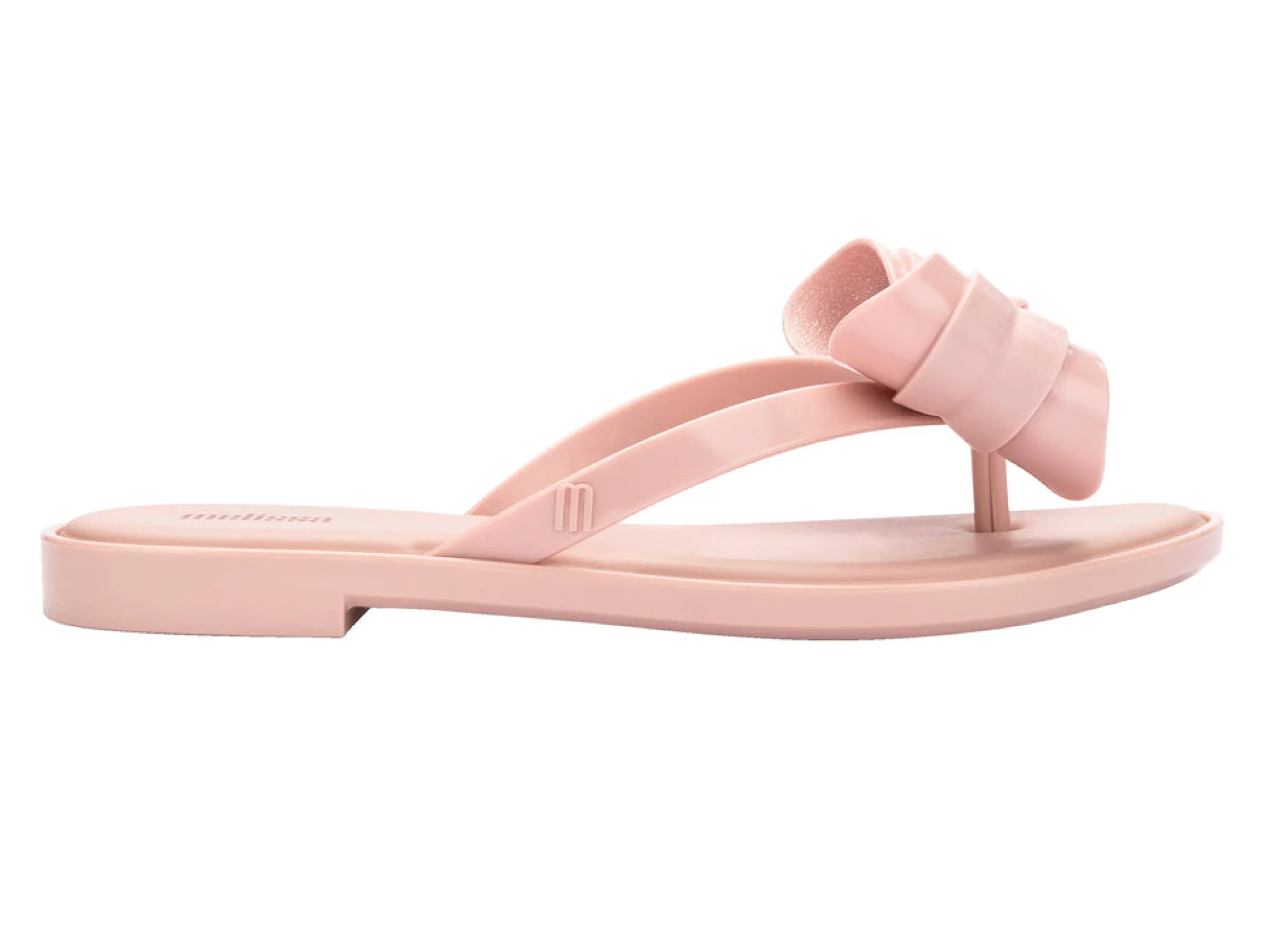 Melissa Slim Flip Flop Glitter Pink