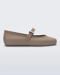 Clearance Melissa Soft Ballerina Dark Beige