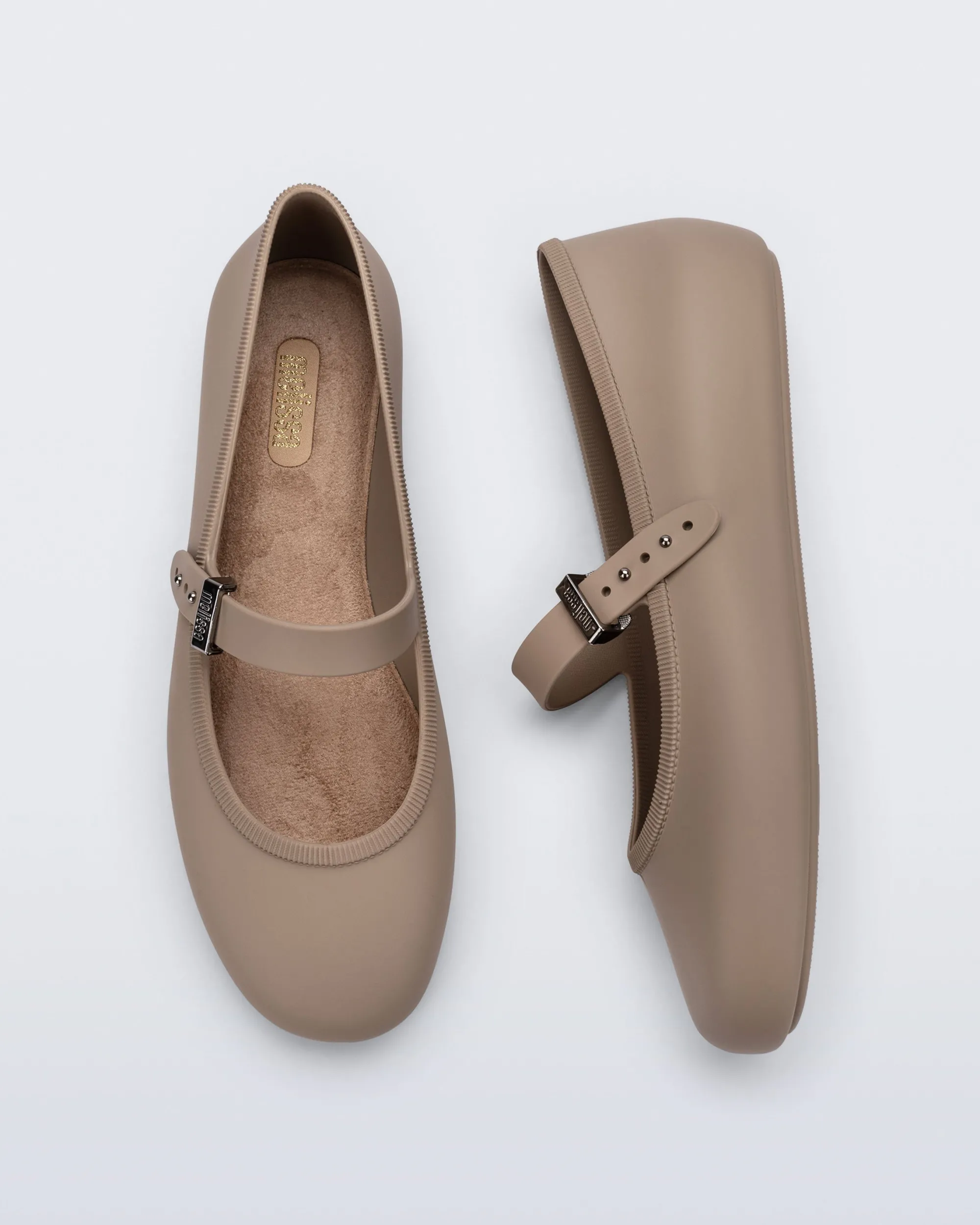 Clearance Melissa Soft Ballerina Dark Beige