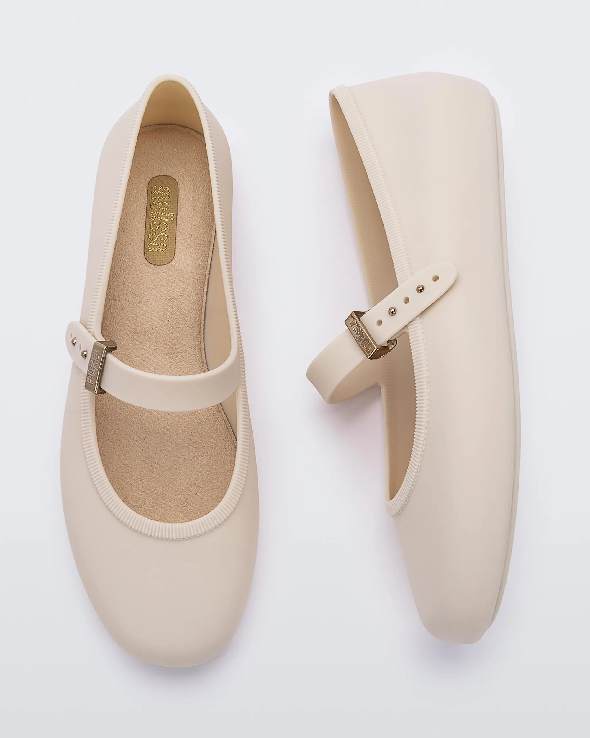 Discount Melissa Soft Ballerina Beige
