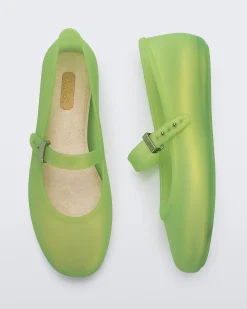 Hot Melissa Soft Ballerina Green