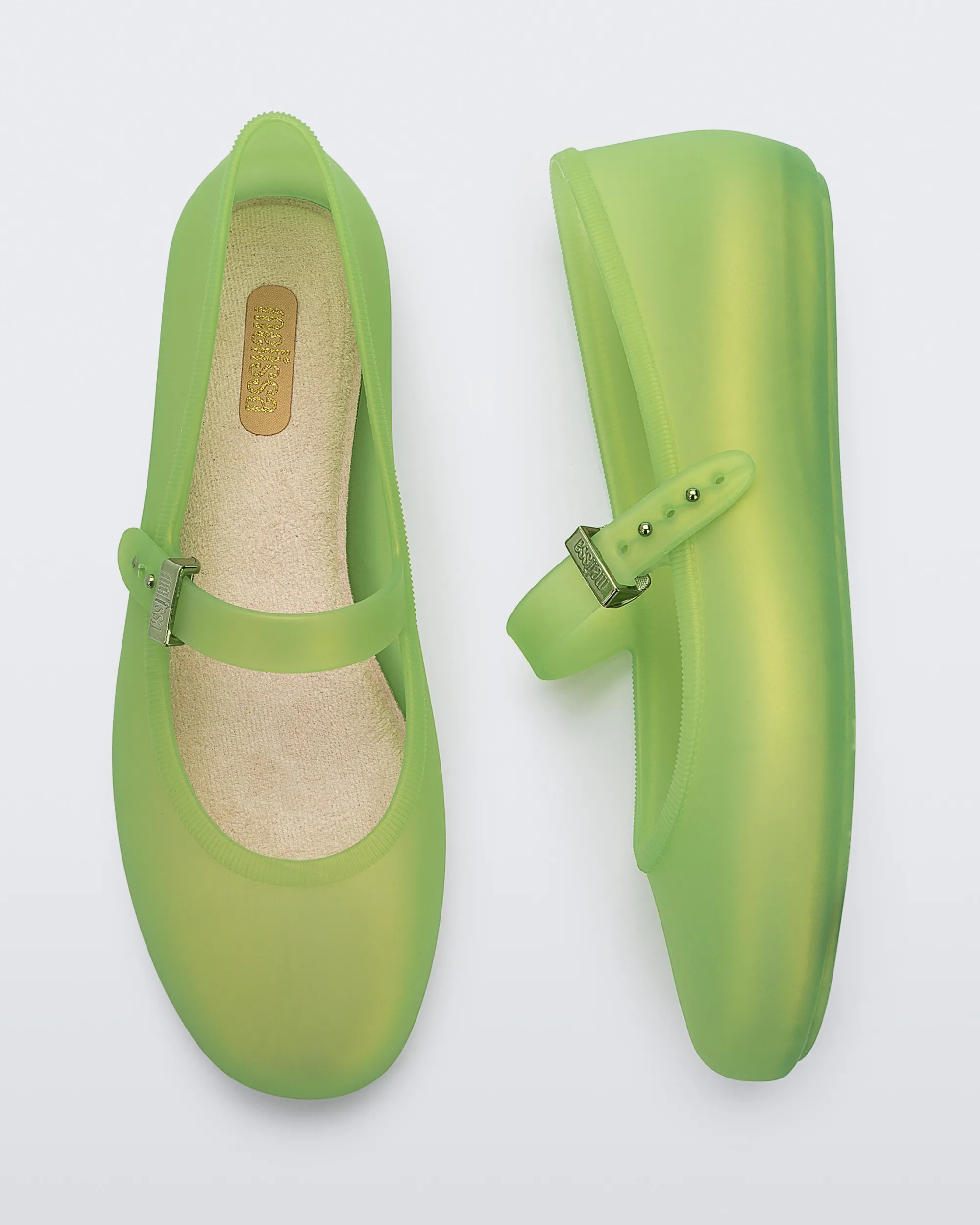 Hot Melissa Soft Ballerina Green