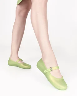 Hot Melissa Soft Ballerina Green