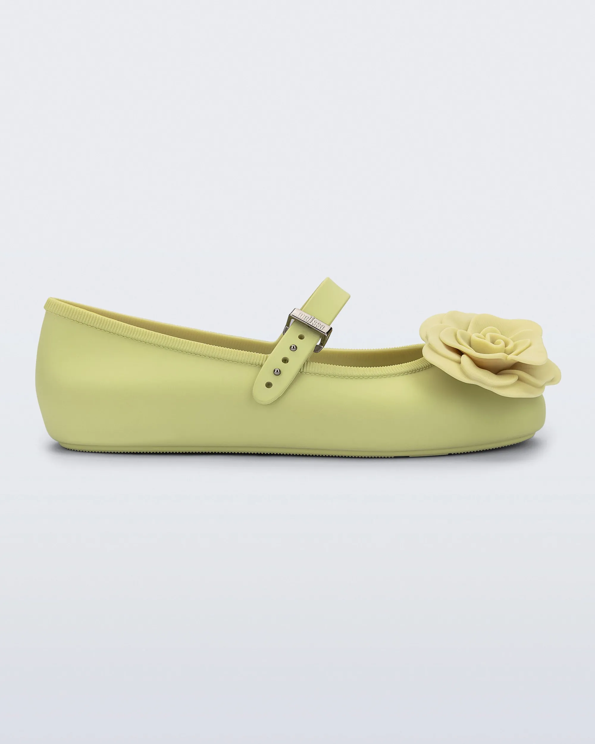 New Melissa Soft Ballerina Petals Green