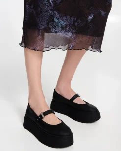 New Melissa Soft Ballerina Platform Black