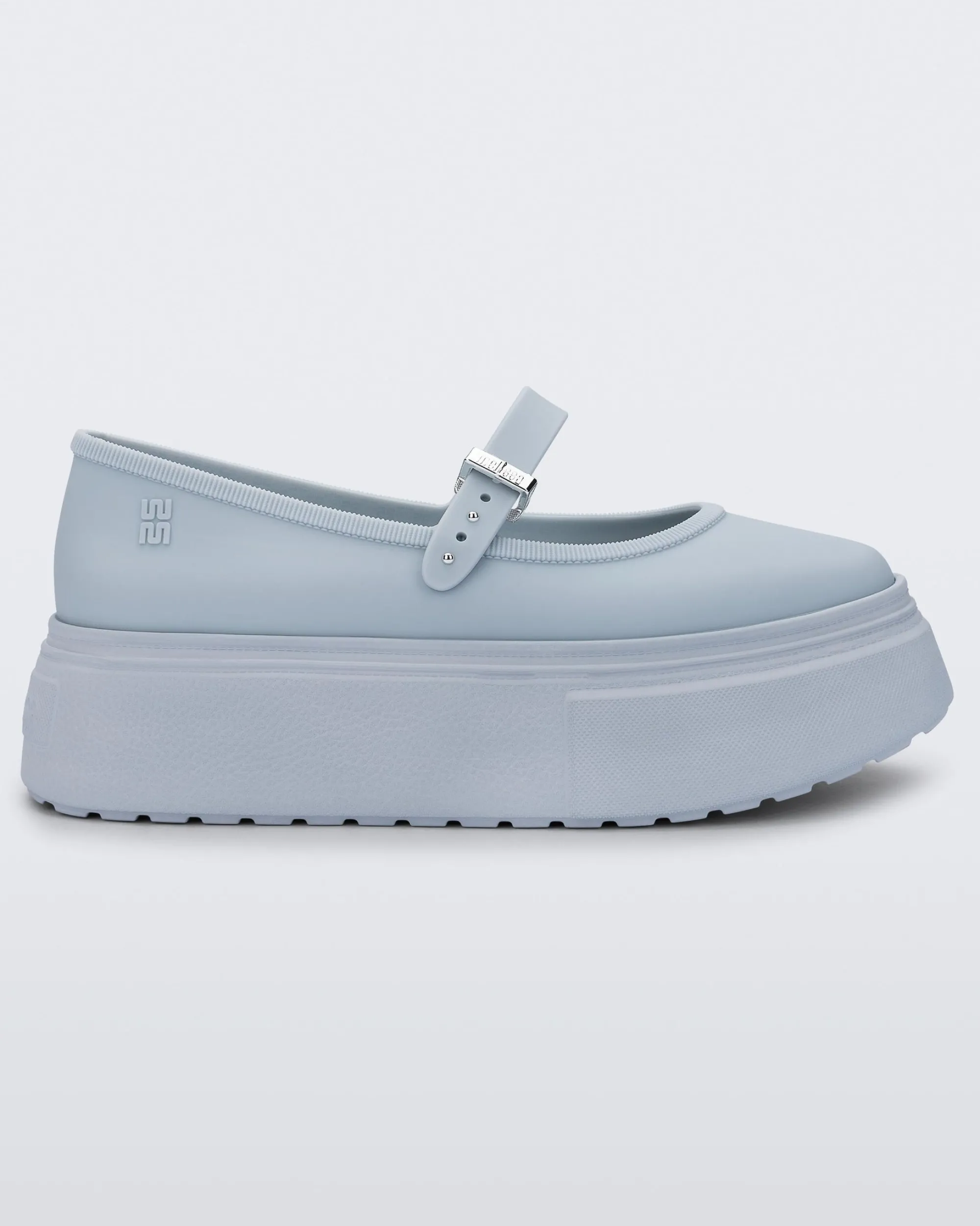 Discount Melissa Soft Ballerina Platform Light Blue