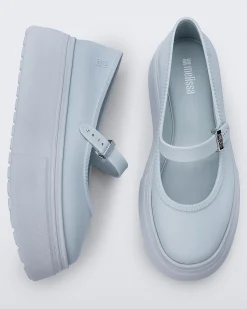 Discount Melissa Soft Ballerina Platform Light Blue