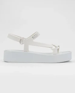 Sale Melissa Sun Downtown Platform White