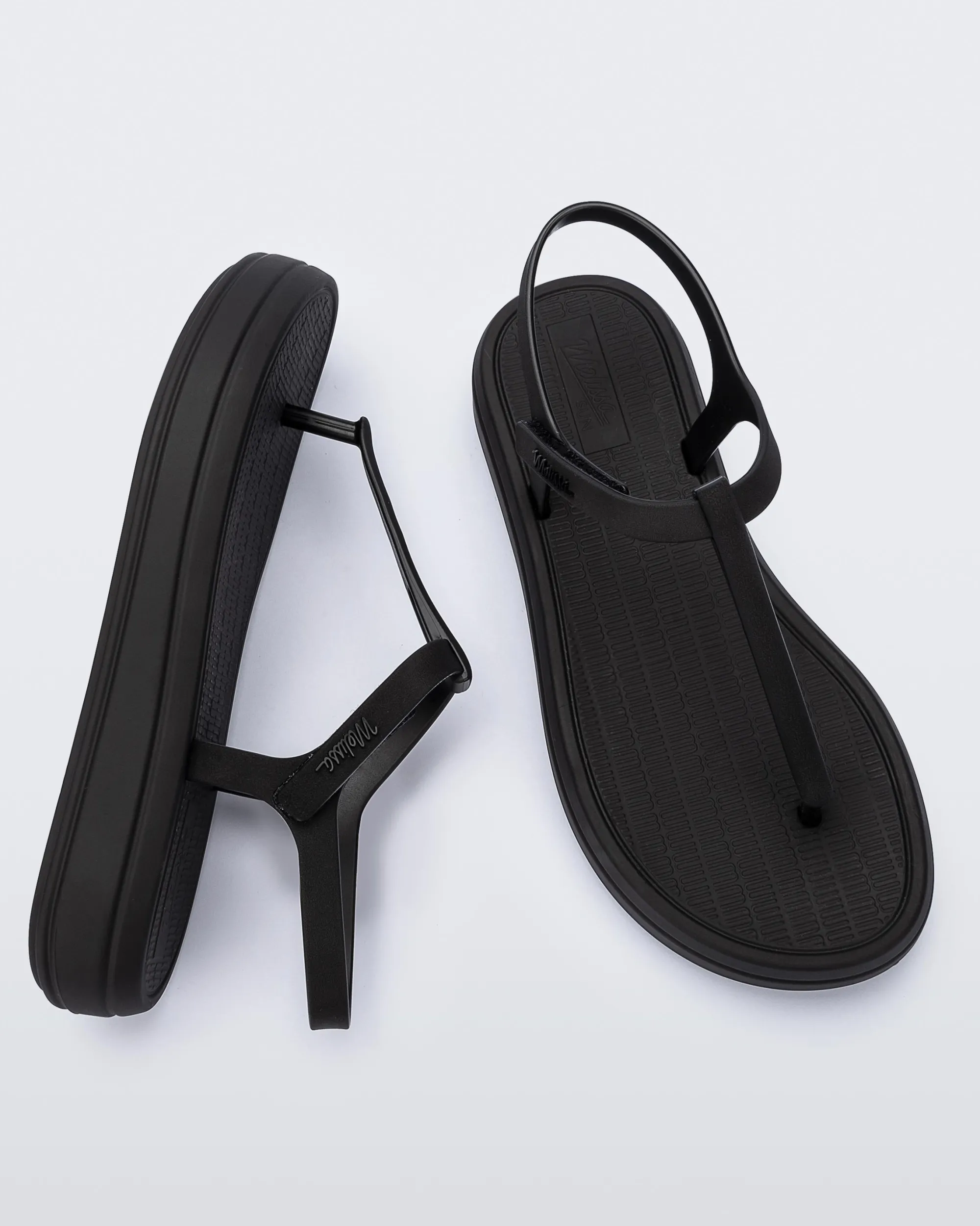 New Melissa Sun Leme Platform Black