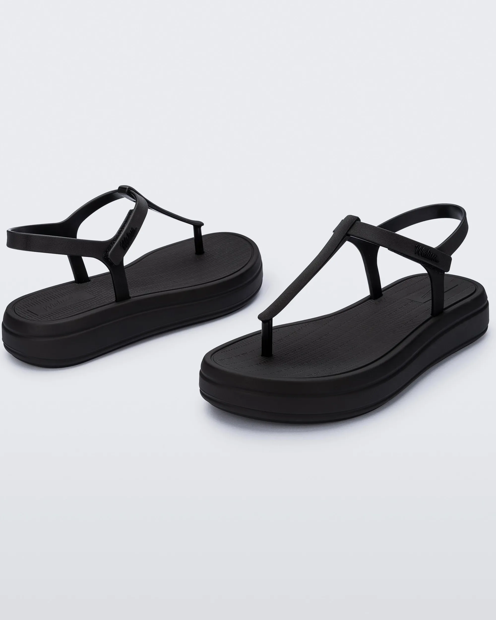 New Melissa Sun Leme Platform Black