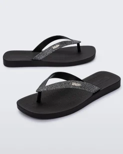 Hot Melissa Sun Long Beach Black/Silver
