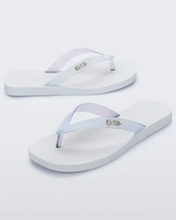 Best Melissa Sun Long Beach White/Glitter Clear