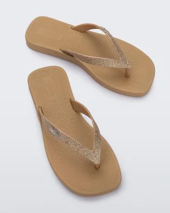 Online Melissa Sun Long Beach Beige/Brown