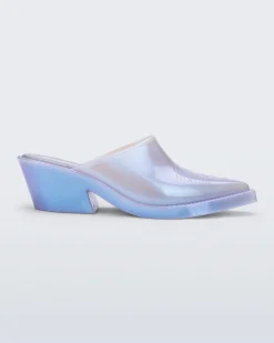Melissa Texas Mule Pearly Blue