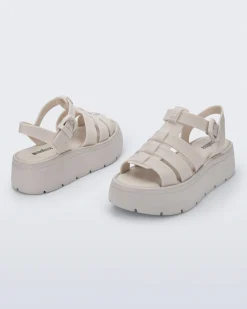Discount Melissa Up Platform Light Beige