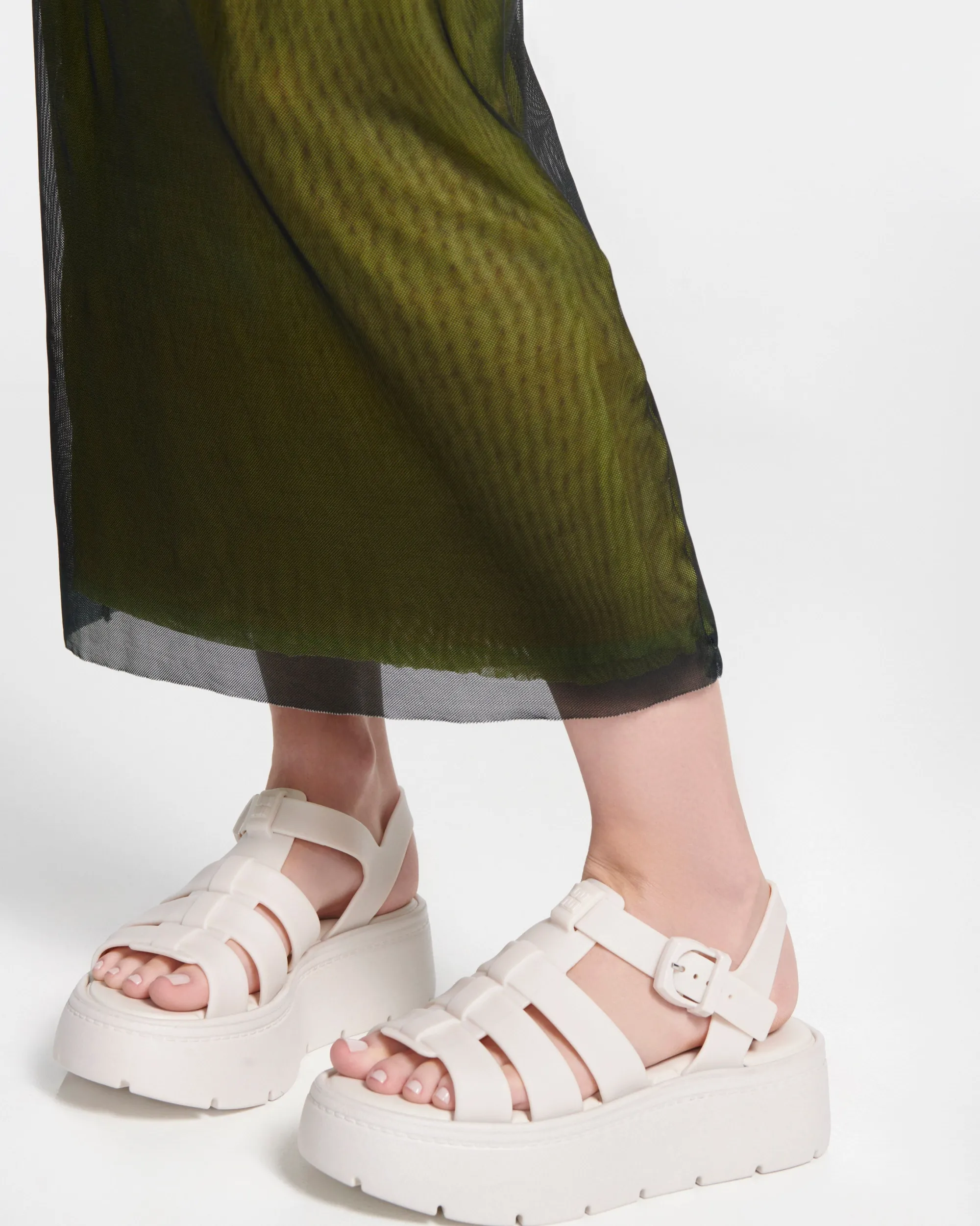 Discount Melissa Up Platform Light Beige