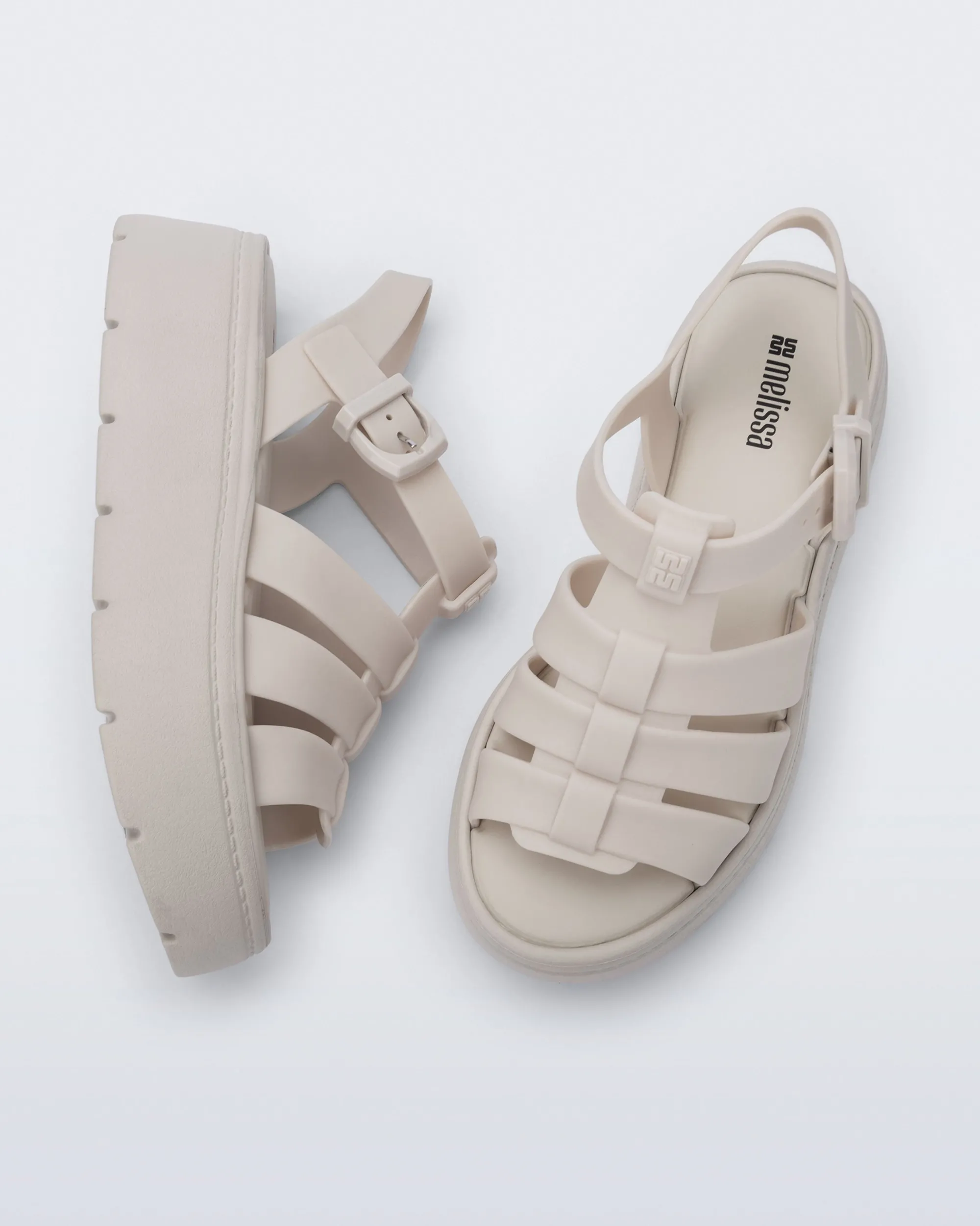 Discount Melissa Up Platform Light Beige